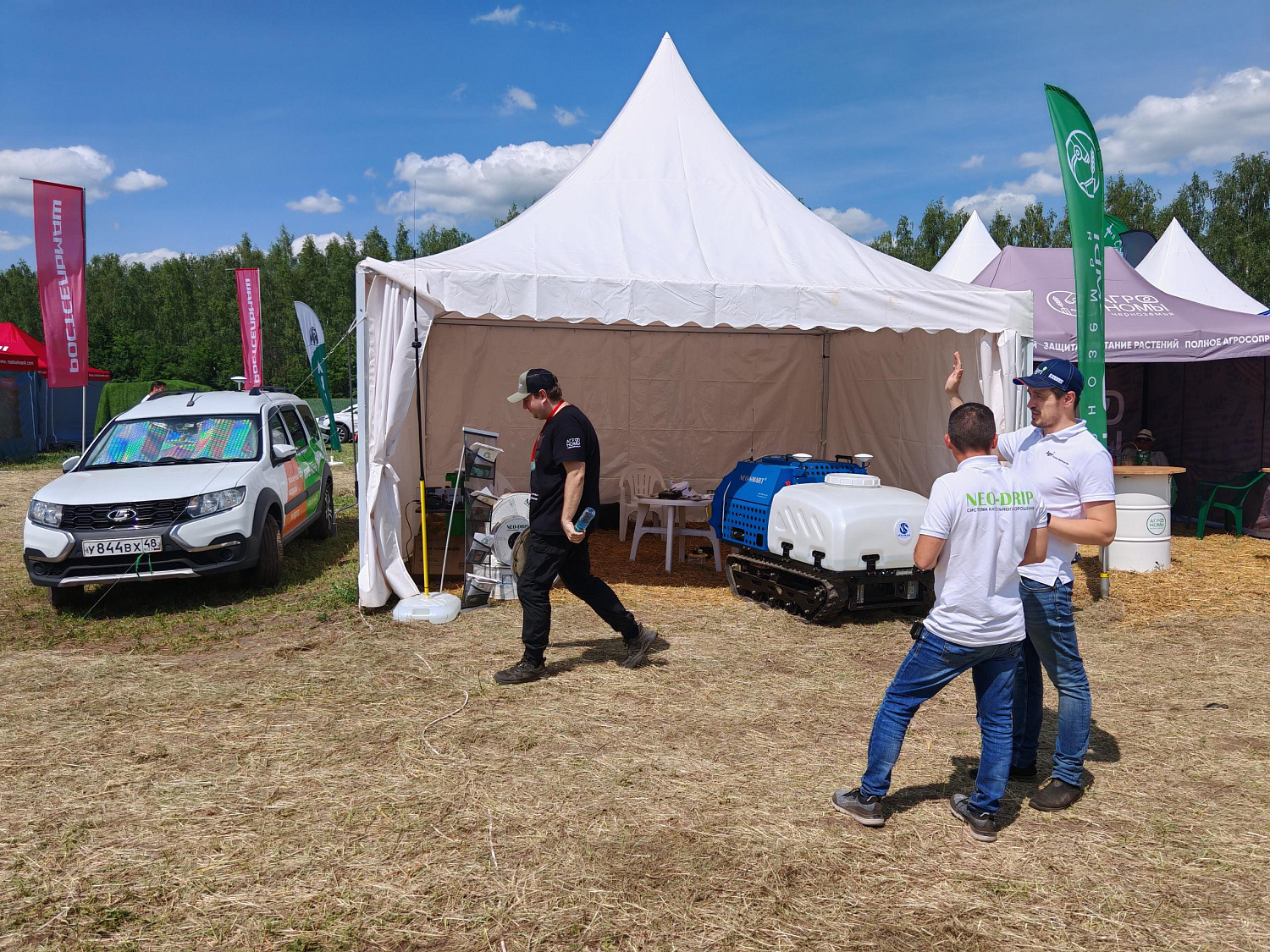 Компания "Новый век агротехнологий" приняла участие в выставке День поля будущего «Gabak Agro Future»